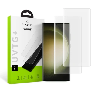 Kup Szkło hartowane Glastify UVTG+ Samsung Galaxy S23 Ultra Clear [2 PACK] - GST31 - {ean13} - Sklep Home Screen