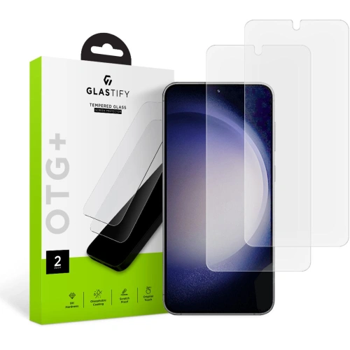 Kup Gehärtetes Glas Glastify OTG+ Samsung Galaxy S23 Clear [2 PACK] - GST32 - {ean13} - Sklep Home Screen
