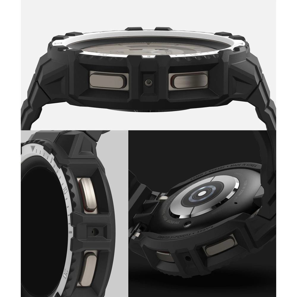 Etui + pasek Ringke Fusion X Guard Samsung Galaxy Watch 5/4 44mm White