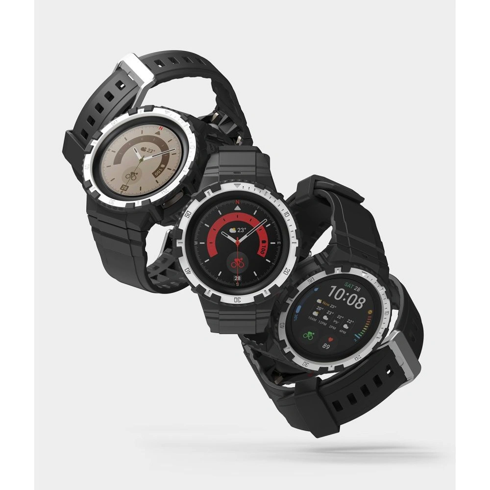 Etui + pasek Ringke Fusion X Guard Samsung Galaxy Watch 5/4 44mm White