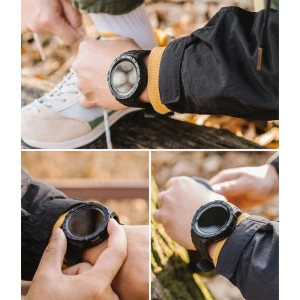 Kup Etui + pánt Ringke Fusion X Guard Samsung Galaxy Watch 5/4 44mm Fekete - RGK1739 - {ean13} - Sklep Home Screen