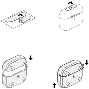 Etui Ringke Onyx Apple AirPods Pro 2/1 Černé