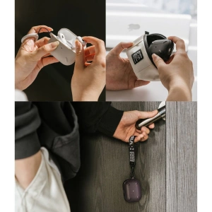 Etui Ringke Onyx Apple AirPods Pro 2/1 Teplá šedá