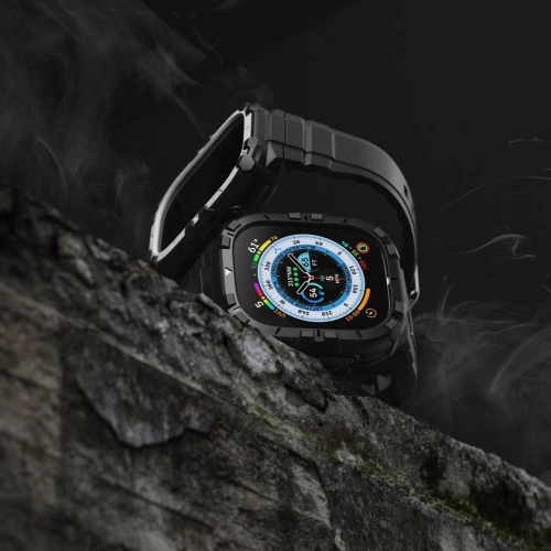 Kup Etui + pánt Ringke Fusion X Guard Apple Watch Ultra 49mm Fekete - RGK1742 - {ean13} - Sklep Home Screen