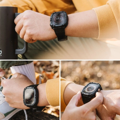 Kup Etui + pánt Ringke Fusion X Guard Apple Watch Ultra 49mm Fekete - RGK1742 - {ean13} - Sklep Home Screen