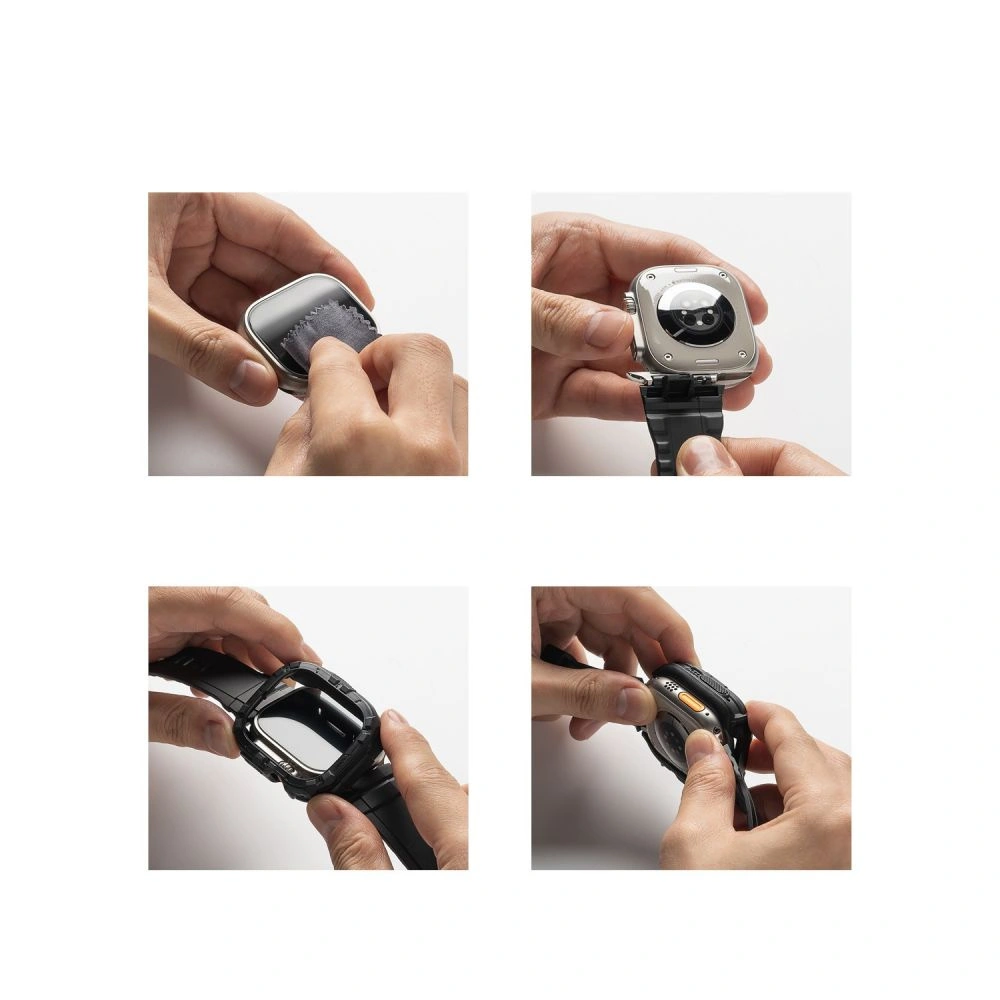 Etui + pasek Ringke Fusion X Guard Apple Watch Ultra 49mm Black