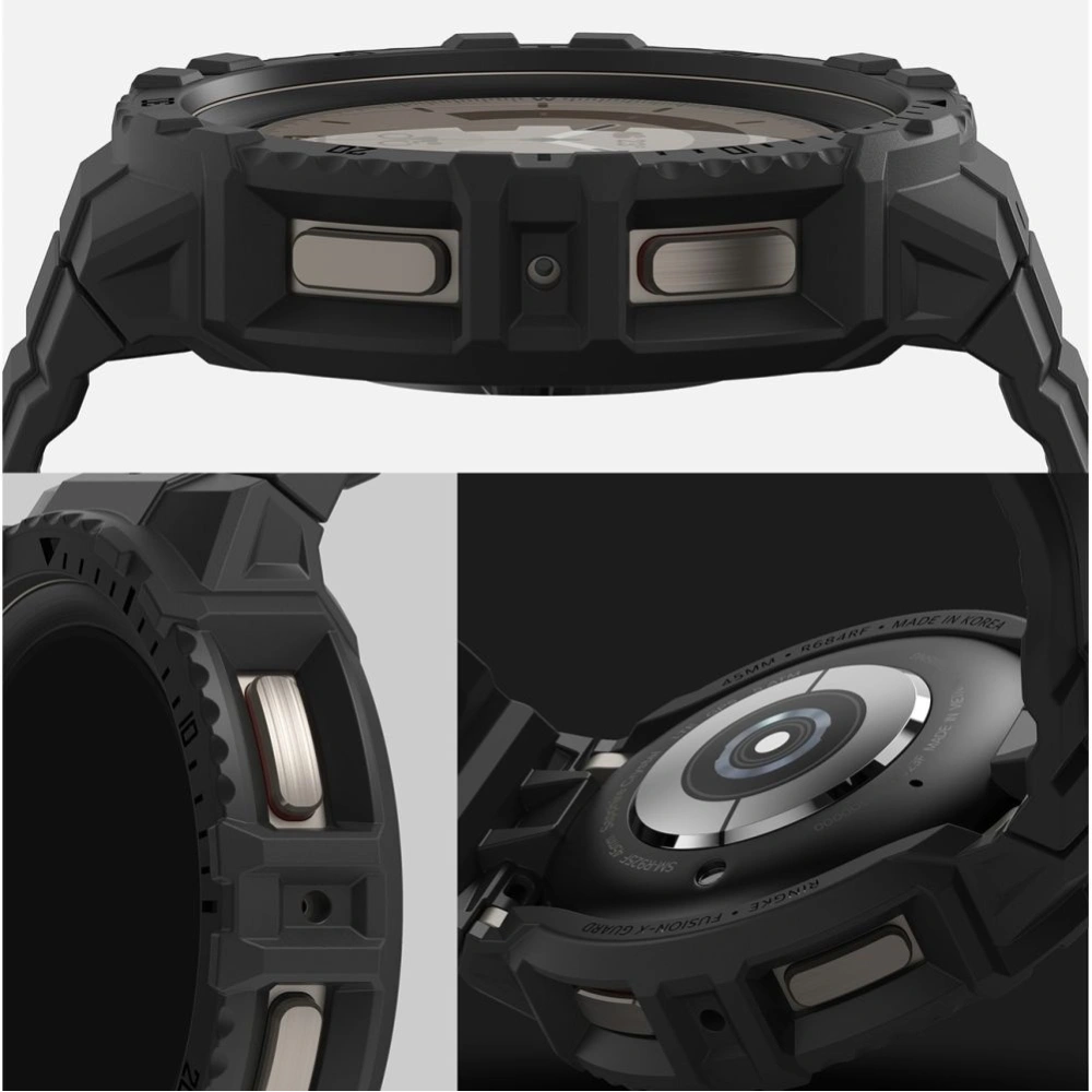 Etui + pasek Ringke Fusion X Guard Samsung Galaxy Watch 5 Pro 45mm Black