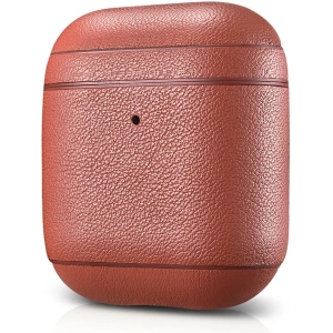 Kup Etui iCarer Leather Nappa Apple AirPods 2/1 czerwony - ICR253 - {ean13} - Sklep Home Screen