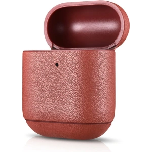 Kup Etui iCarer Leather Nappa Apple AirPods 2/1 czerwony - ICR253 - {ean13} - Sklep Home Screen