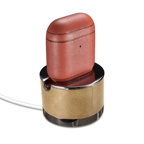Kup Etui iCarer bőr Nappa Apple AirPods 2/1 piros - ICR253 - {ean13} - Sklep Home Screen