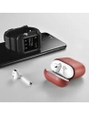 Kup Etui iCarer bőr Nappa Apple AirPods 2/1 piros - ICR253 - {ean13} - Sklep Home Screen