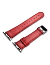 Kup Pasek iCarer Leather Vintage Apple Watch 4/5/6/7/SE/8/9/10 40/41/42mm piros - ICR254 - {ean13} - Sklep Home Screen