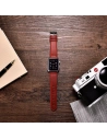 Kup Pasek iCarer Leather Vintage Apple Watch 4/5/6/7/SE/8/9/10 40/41/42mm piros - ICR254 - {ean13} - Sklep Home Screen