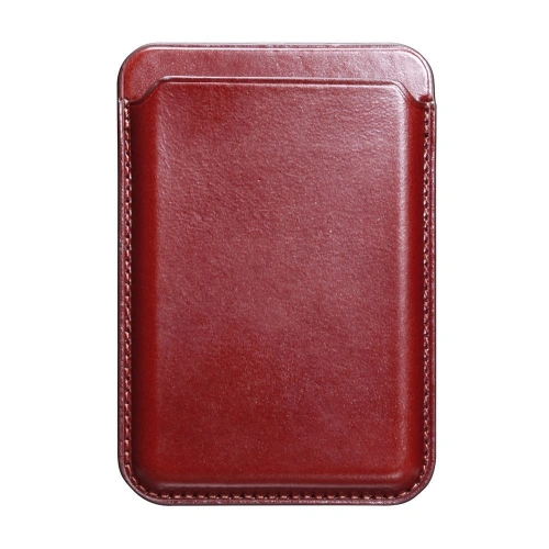 Kup Kartenetui MagSafe iCarer Leder rot - ICR255 - {ean13} - Sklep Home Screen