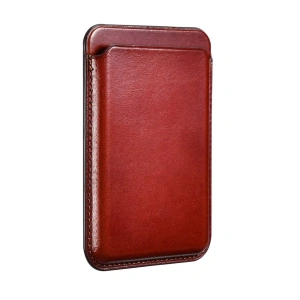 Buy iCarer MagSafe Card Wallet Leather red - ICR255 - {ean13} - Home Screen Store Europe