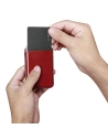 Kup Kartenetui MagSafe iCarer Leder rot - ICR255 - {ean13} - Sklep Home Screen