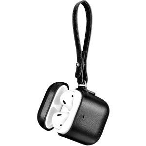 Kup Etui iCarer Leather Vintage Apple AirPods 2/1 + pasek czarny - ICR257 - {ean13} - Sklep Home Screen