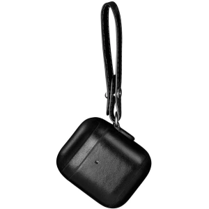 Kup Etui iCarer Leather Vintage Apple AirPods 2/1 + pasek czarny - ICR257 - {ean13} - Sklep Home Screen