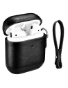 Kup Case iCarer Leder Vintage Apple AirPods 2/1 + schwarzes Band - ICR257 - {ean13} - Sklep Home Screen