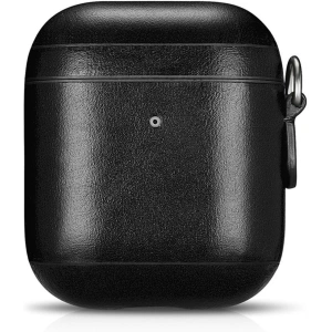 Kup Etui iCarer Leather Vintage Apple AirPods 2/1 + pasek czarny - ICR257 - {ean13} - Sklep Home Screen