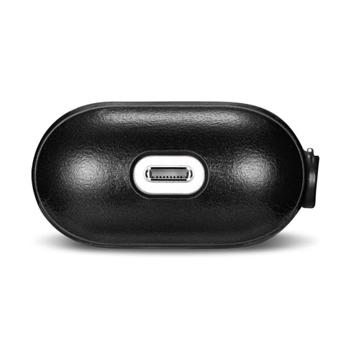 Kup Case iCarer Leder Vintage Apple AirPods 2/1 + schwarzes Band - ICR257 - {ean13} - Sklep Home Screen