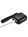 Kup Case iCarer Leder Vintage Apple AirPods 2/1 + schwarzes Band - ICR257 - {ean13} - Sklep Home Screen