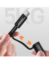 Kup Cablul Joyroom 4w1 USB-C/USB-A - USB-C/Lithtning Quick Charge Power Delivery 3 A 60 W 1,8 m negru (S-1830G3) - JYR559 - {ean13} - Sklep Home Screen