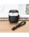 Kup Case iCarer Leder Vintage Apple AirPods 2/1 + schwarzes Band - ICR257 - {ean13} - Sklep Home Screen