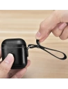 Kup Case iCarer Leder Vintage Apple AirPods 2/1 + schwarzes Band - ICR257 - {ean13} - Sklep Home Screen