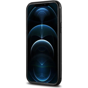 Kup Etui iCarer Leather Oil Wax Apple iPhone 12 Pro Max czarny - ICR258 - {ean13} - Sklep Home Screen