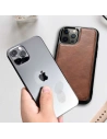 Kup Case iCarer Leder Öl Wachs Apple iPhone 12 Pro Max schwarz - ICR258 - {ean13} - Sklep Home Screen