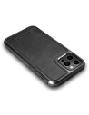 Kup Case iCarer Leder Öl Wachs Apple iPhone 12/12 Pro schwarz - ICR260 - {ean13} - Sklep Home Screen