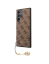 Kup Etui Guess GUHCS23LGF4GBR Samsung Galaxy S23 Ultra brązowy/brown hardcase 4G Charms Collection - GUE2367 - {ean13} - Sklep Home Screen