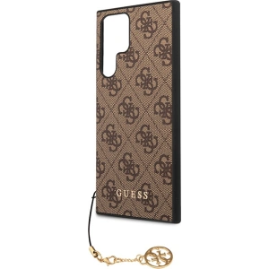 Buy Guess GUHCS23LGF4GBR Samsung Galaxy S23 Ultra brown hardcase 4G Charms Collection - GUE2367 - {ean13} - Home Screen Store Europe