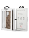 Kup Etui Guess GUHCS23LGF4GBR Samsung Galaxy S23 Ultra brązowy/brown hardcase 4G Charms Collection - GUE2367 - {ean13} - Sklep Home Screen