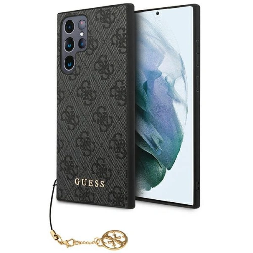 Kup Etui Guess GUHCS23LGF4GGR Samsung Galaxy S23 Ultra gri/grey hardcase 4G Charms Collection - GUE2368 - {ean13} - Sklep Home Screen