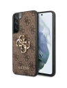 Etui Guess GUHCS23M4GMGBR Samsung Galaxy S23+ Plus brązowy/brown hardcase 4G Big Metal Logo