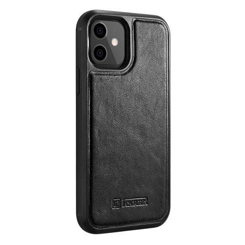 Kup Case iCarer Lederölwachs für Apple iPhone 12 mini schwarz - ICR261 - {ean13} - Sklep Home Screen
