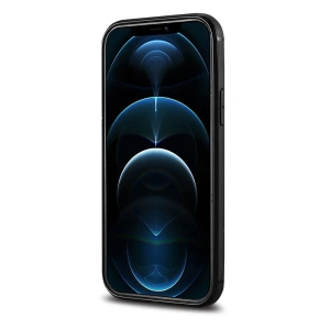 Buy iCarer Leather Oil Wax Apple iPhone 12 mini black - ICR261 - {ean13} - Home Screen Store Europe