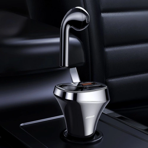 Kup Auto-Ladegerät Joyroom 2x USB + Bluetooth-Headset 5.0 30W 2.1 A Quick Charge 3.0 weiß (JR-CP2) - JYR562 - {ean13} - Sklep Home Screen