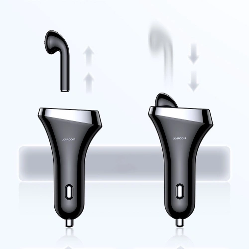 Kup Auto-Ladegerät Joyroom 2x USB + Bluetooth-Headset 5.0 30W 2.1 A Quick Charge 3.0 weiß (JR-CP2) - JYR562 - {ean13} - Sklep Home Screen