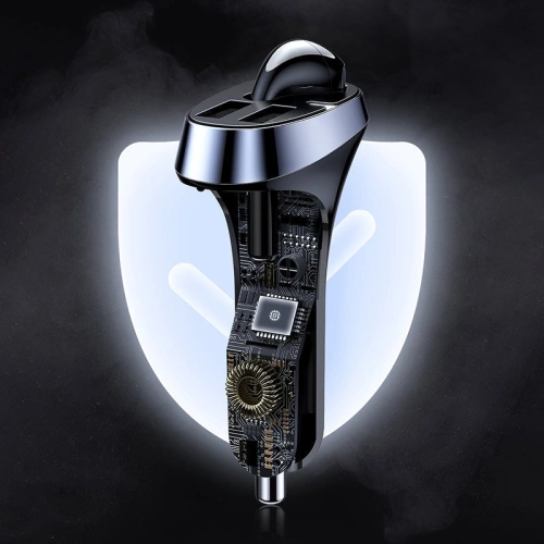Kup Auto-Ladegerät Joyroom 2x USB + Bluetooth-Headset 5.0 30W 2.1 A Quick Charge 3.0 weiß (JR-CP2) - JYR562 - {ean13} - Sklep Home Screen