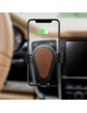 Kup Upevnění do auta s bezdrátovou nabíječkou iCarer Qi 10W Air Vent hnědé - ICR266 - {ean13} - Sklep Home Screen