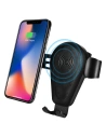 Kup Ușă de mașină cu încărcător wireless iCarer Qi 10W Ventilație aer negru - ICR267 - {ean13} - Sklep Home Screen