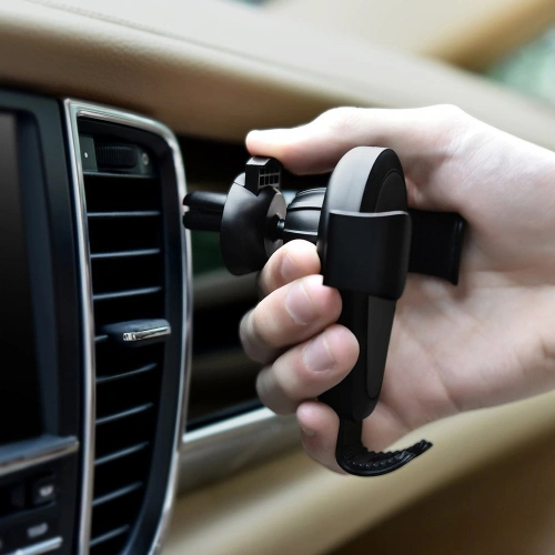 Buy Car Mount Wireless Charger iCarer Qi 10W Air Vent black - ICR267 - {ean13} - Home Screen Store Europe
