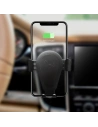 Kup Auto-Halterung mit kabellosem Ladegerät iCarer Qi 10W Lüftungsschlitz schwarz - ICR267 - {ean13} - Sklep Home Screen