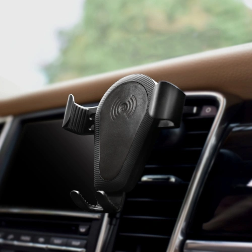 Buy Car Mount Wireless Charger iCarer Qi 10W Air Vent black - ICR267 - {ean13} - Home Screen Store Europe