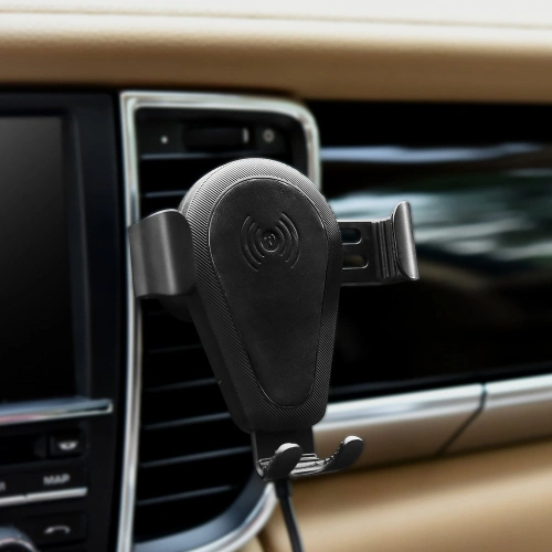 Buy Car Mount Wireless Charger iCarer Qi 10W Air Vent black - ICR267 - {ean13} - Home Screen Store Europe
