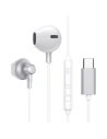 Fülhallgató Joyroom USB-C távirányítóval és mikrofonnal ezüst színben (JR-EC03 Silver)