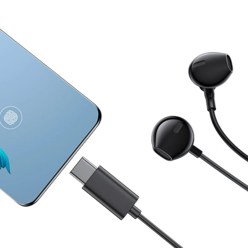 Kup Căști Joyroom USB-C cu telecomandă și microfon argintii (JR-EC03 Silver) - JYR565 - {ean13} - Sklep Home Screen